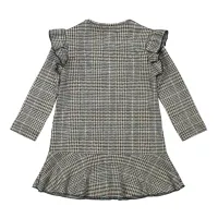 Koko Noko kleedje grijs met gouden randje